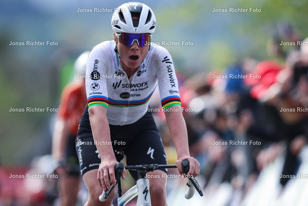 La Fleche Wallonne Femmes 2025 | Radsport UCI World Tour Women Elite La Fleche Wallonne Femmes am 23.04.2025 in HuyLotte Kopecky ( Team SD Worx - Protime )Foto: Revierfoto - Realisiert mit Pictrs.com