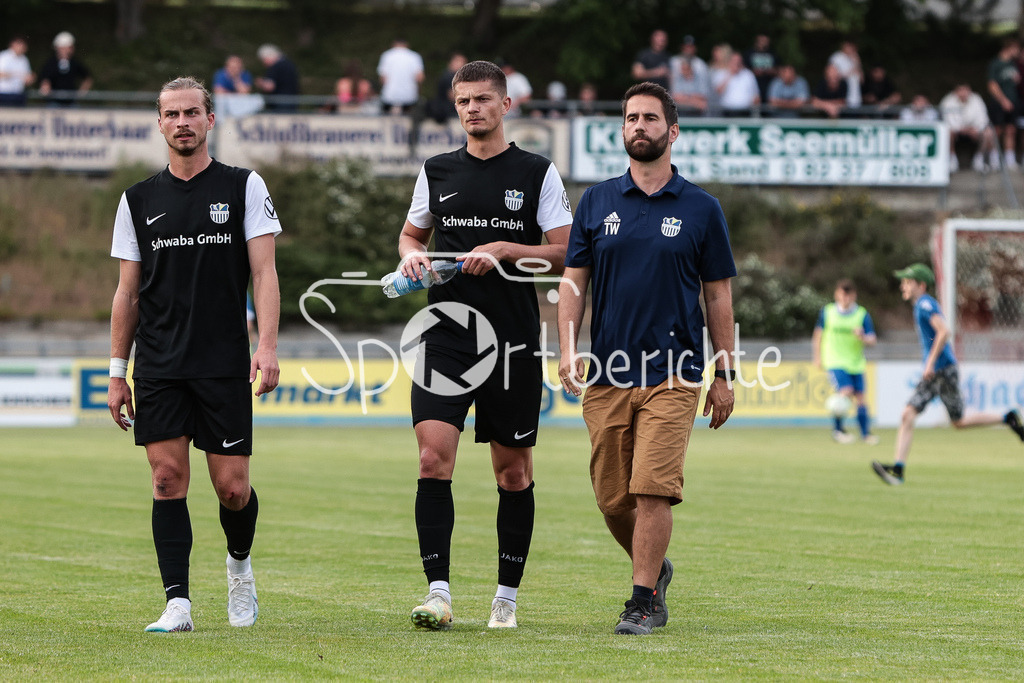 SG Münster/Holzheim - TSV Inchenhofen | Münster #14 / Münster #13 / Trainer Münster Thomas WIESMUELLER