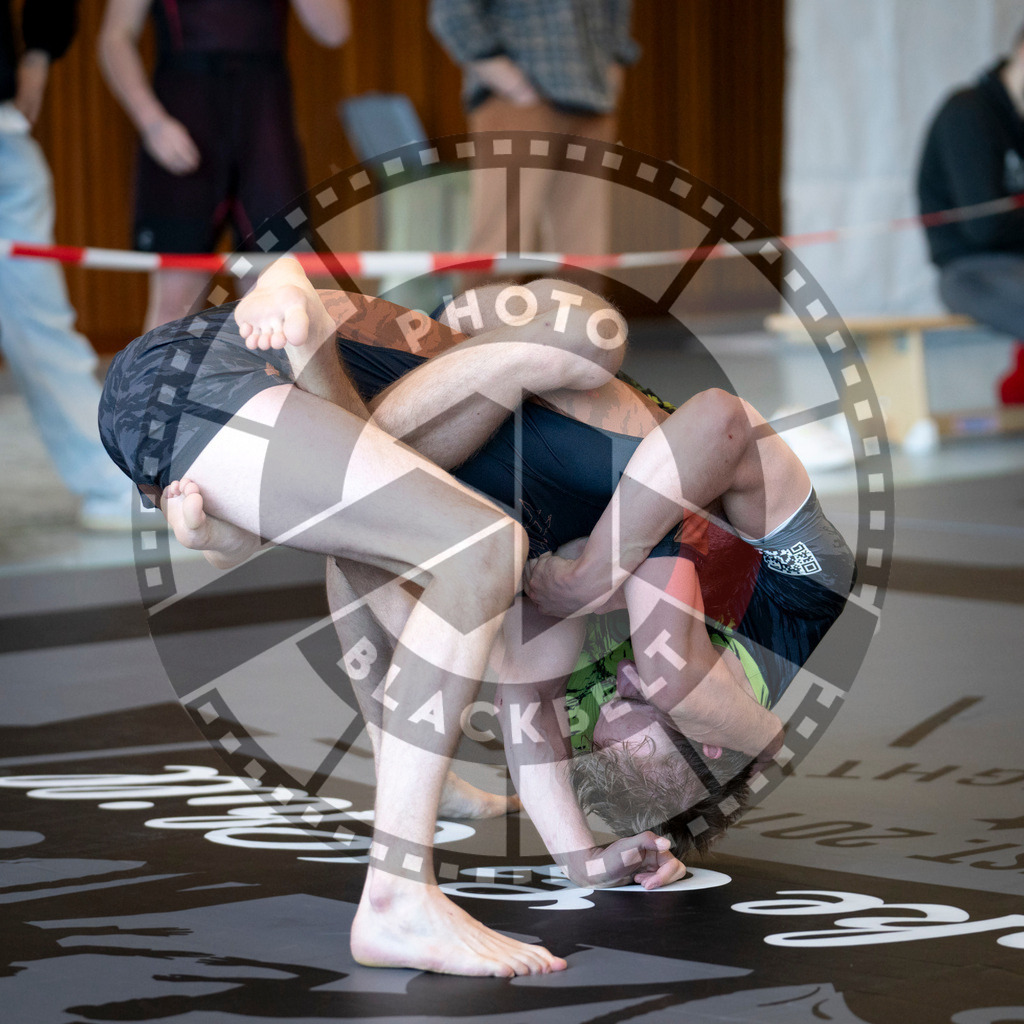 20240309PBB4576 | Fighters compete during the International Luta Livre (ILLCS) Spring Championship in Hannover, Germany, on March 9, 2024.