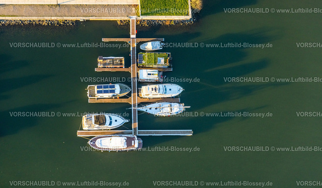 Gelsenkirchen230202405 | Luftbild, Yachthafen Stölting Marina, Yachtanlegestelle, Bismarck, Gelsenkirchen, Ruhrgebiet, Nordrhein-Westfalen, Deutschland