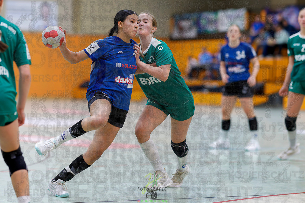 Jugenbundesliga wJB; HSG Kleenheim/Langgöns - SG Kappelwindeck/Steinbach | Jugenbundesliga wJB; HSG Kleenheim/Langgöns - SG Kappelwindeck/Steinbach am 23.11.2025 in Oberkleen (Weidig-Halle)Photo © 2025 - Jörg Heinrich - Realisiert mit Pictrs.com