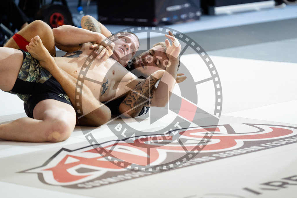 20260214PBB2106 | Fighters compete during the ADCC European Trials  competition day 1 in Belgrade, Serbia, on February 14, 2026.
