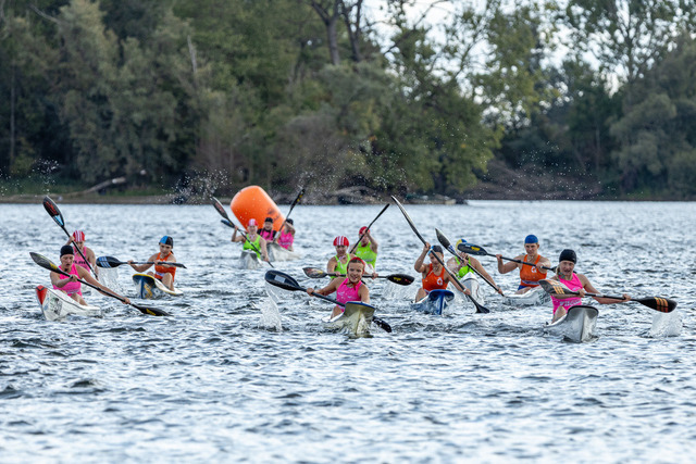 DLRG, Rettungssport, Beach- & Oceanevents, Landesmeisterschaften Freiwasser Rettungssport NRW 2025 13.09.2025 | Kalkar-Wissel, Deutschland - September, 13: Landesmeisterschaften Freiwasser Rettungssport NRW 2025 (Foto: Benedikt Lang (DLRG)) - Realisiert mit Pictrs.com