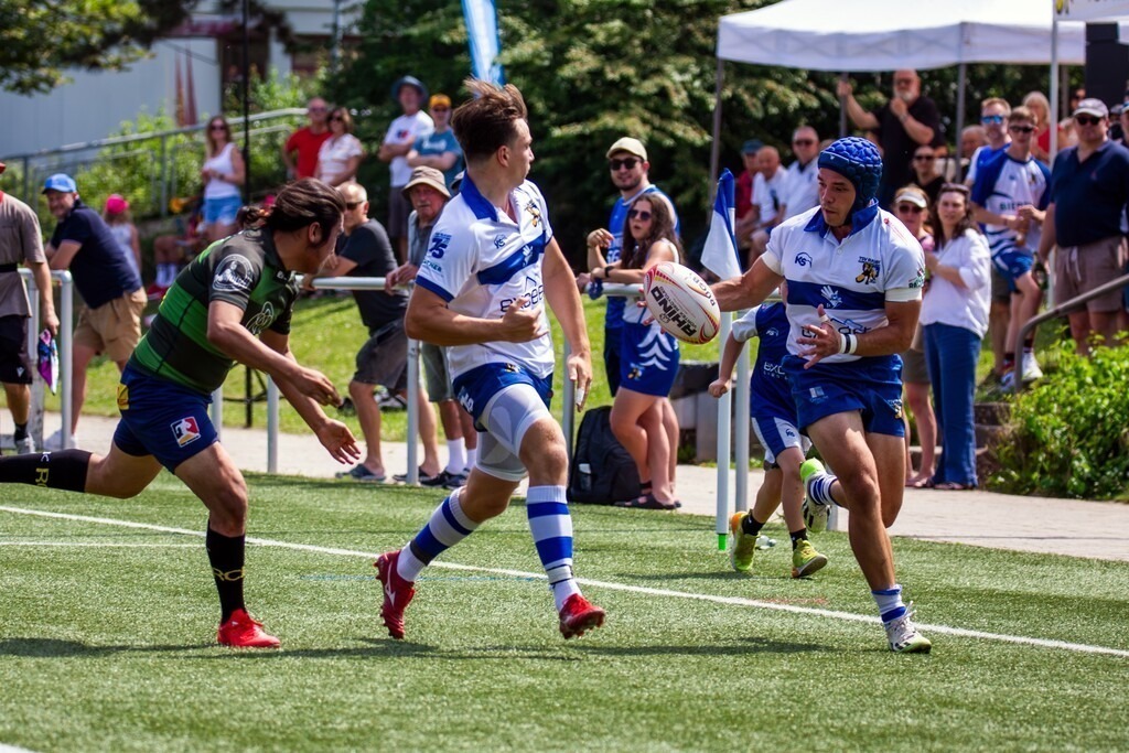 Rugby 1. Bundesliga Süd/West, Saison 2024/25, Finalphase Viertelfinale: TSV Handschuhsheim gegen RC Leipzig | Rugby 1. Bundesliga Süd/West, Saison 2024/25, Finalphase Viertelfinale: TSV Handschuhsheim gegen RC Leipzig - Realisiert mit Pictrs.com