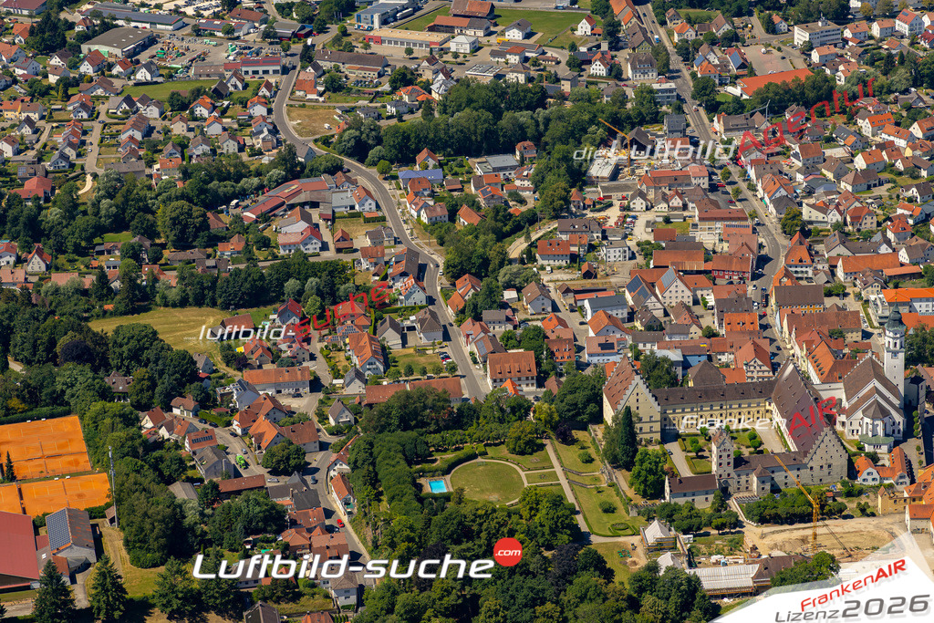 Das Luftbild der Stadt Babenhausen wurde 2022 vom Flugzeug heraus erstellt (keine Drohnen-Aufnahmen) Aufnahmehöhe ca.450 Meter- hohe Bildauflösung und Druck-Qualität. Garantiert!