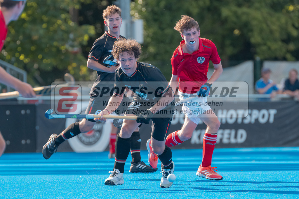 HK_20230710_100851 | Euro Hockey MU18 Austria - Germany Championship Girls &amp; Boys am 10.7.2023 CHTC , Krefeld ,
