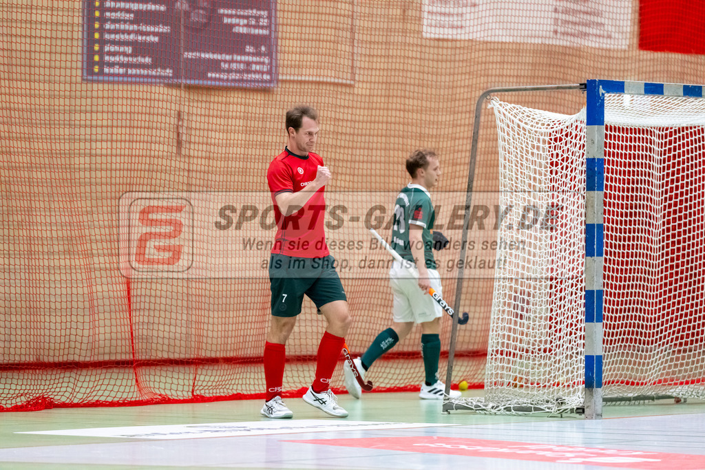 HK_20250110_101291 | 1. Bundesliga Halle Herren Crefelder HTC - Uhlenhorst Mülheim am 10.1.2025 Glockenspitz Halle Krefeld, Krefeld ,