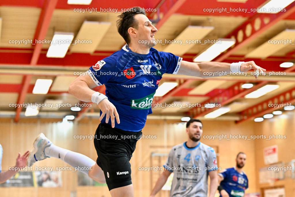 SC Ferlach vs. HSG Xentis Lipizzanerheimat | #10 Perkusic Toni SC Ferlach, SC Ferlach vs. HSG Xentis Lipizzanerheimat, SC Ferlach vs. HSG Xentis Lipizzanerheimat am 18.04.2026 in Ferlach (Ballspielhalle Ferlach), Austria, (Photo by Bernd Stefan)