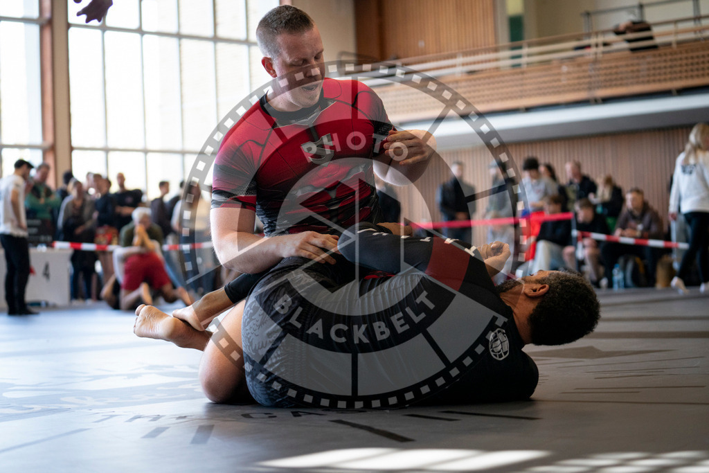 20240309PBB5767 | Fighters compete during the International Luta Livre (ILLCS) Spring Championship in Hannover, Germany, on March 9, 2024.