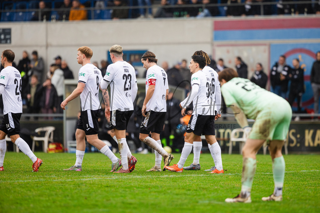 Westfalenpokal, Viertelfinale, Saison 2025/2026: 1. FC Gievenbeck - SC Verl | Westfalenpokal, Viertelfinale, Saison 2025/2026, 1. FC Gievenbeck empfängt SC Verl im Sportpark Gievenbeck in Münster. Foto: sportfotografie.ms | Markus Paletta - Realisiert mit Pictrs.com