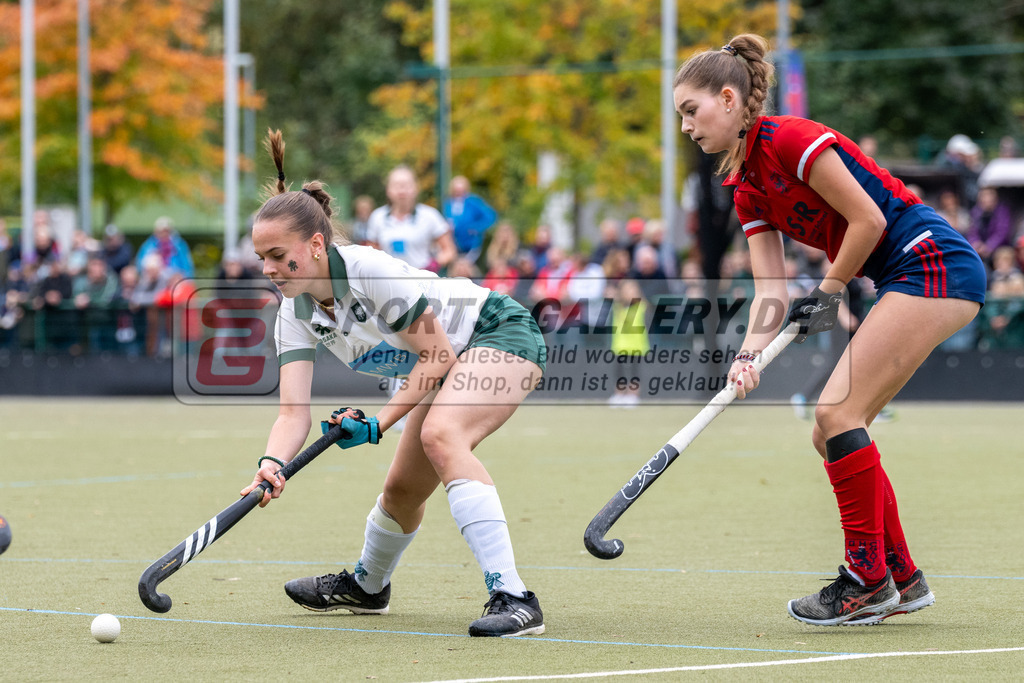 SFE_20231022_0047 | Deutsche Meisterschaft Weibliche U16 Finale Uhlenhorst Mülheim - Düsseldorfer HC am 22.10.2023 in Köln (Düsseldorfer Hockeyclub 1905 e.V.), Photo: Stephan Fehrmann 2023 (Sports-Gallery)
