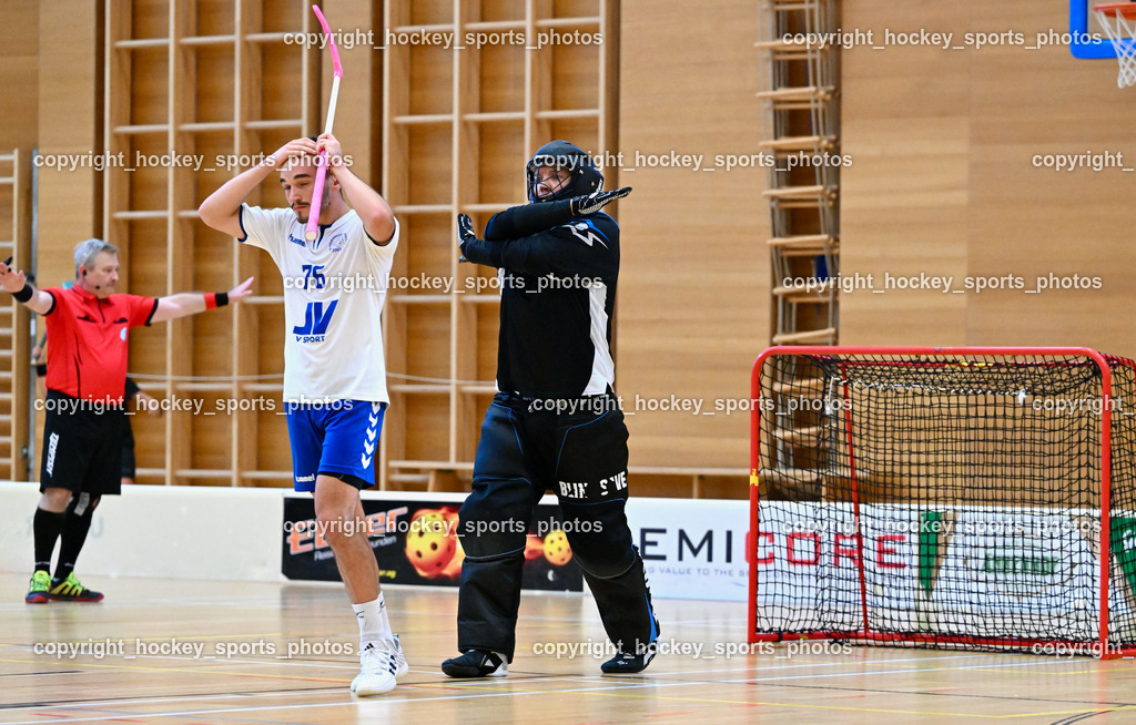 VSV Unihockey vs. Dunai Krokodilok 9.9.2023 | #76 Zsolt Diószeghi, #87 Timmo Taurer