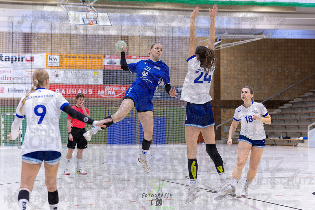 Frauen Bezirksliga, TSF Heuchelheim - HSG Pohlheim | Frauen Bezirksliga, TSF Heuchelheim - HSG Pohlheim am 01.03.2026 in Heuchelheim (Sporthalle Heuchelheim)Photo © 2026 - Jörg Heinrich - Realisiert mit Pictrs.com