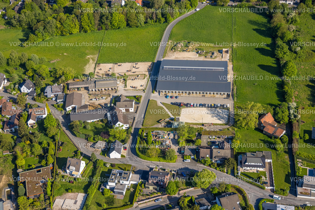 Herdecke240503007 | Luftbild, Reiterhof Reitanlage Ahlenberg, Pferdekoppel, Kirchhörde, Dortmund, Ruhrgebiet, Nordrhein-Westfalen, Deutschland