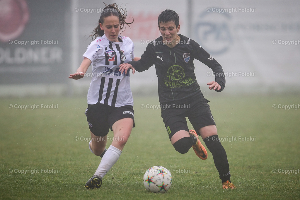 A-BINDER_20240601_0048 | St.Stefan,AUSTRIA,01.June.24 - SOCCER - Zaunergroup OOE Ladies Cuo, LASK vs FCPS. Image shows Lisa Eisner(Kematen) and Johanna Hauhart (LASK).Photo: Sportmediapics.com/ Manfred Binder