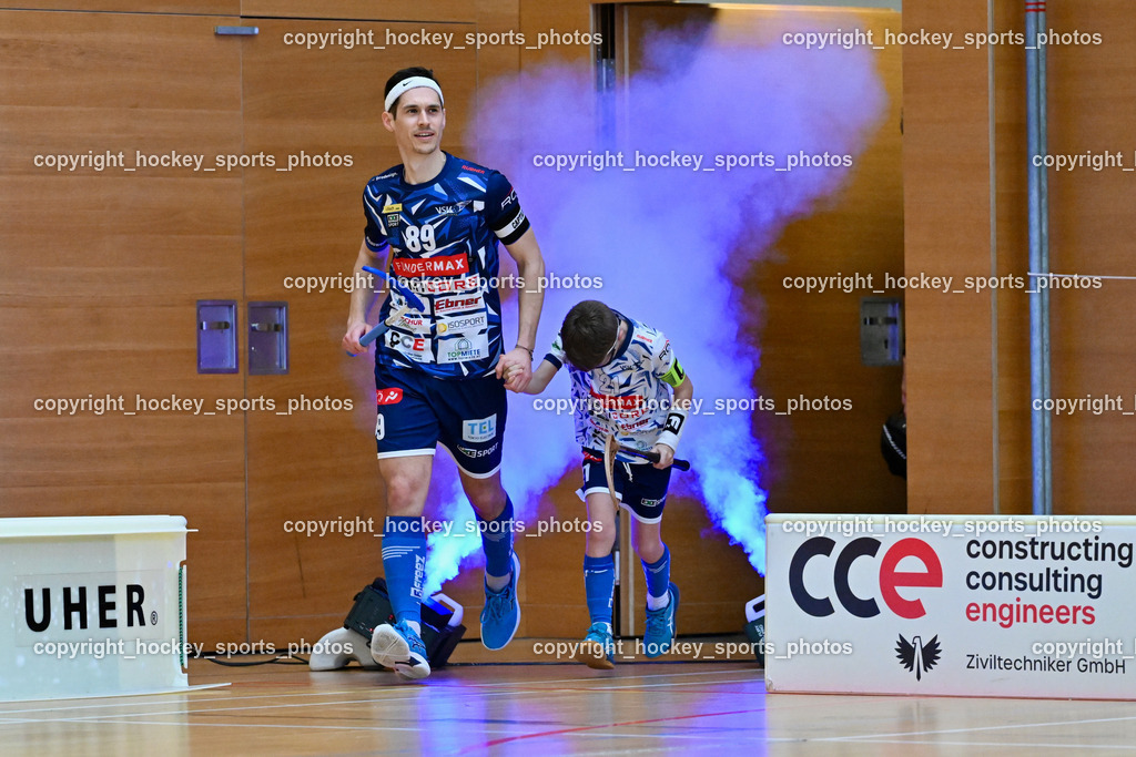 VSV Unihockey vs. Wiener Floorballferein 6.4.2024 | #89 Robert Rauter VSV Unihockey, VSV Unihockey vs. Wiener Floorballferein 6.4.2024, VSV Unihockey vs. Wiener Floorballferein  am 06.04.2024 in Villach (Ballspielhalle St. Martin), Austria, (Photo by Bernd Stefan)