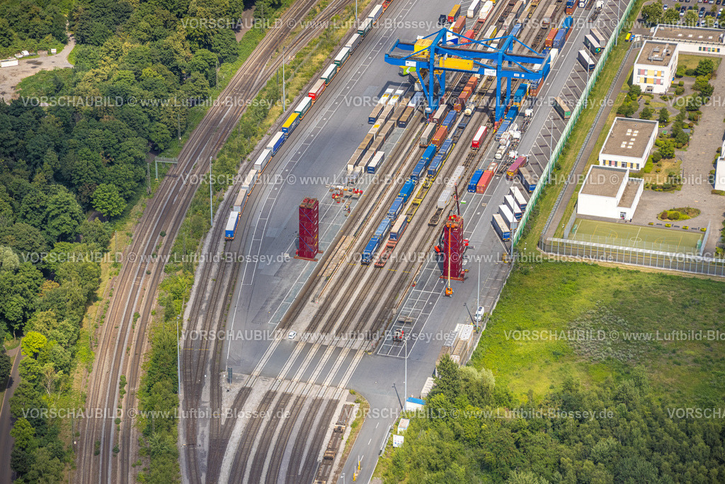 Duisburg250704832West | Luftbild, logport III (Drei) Hohenbudberg, Terminal Dahlingstraße, Friemersheim, Duisburg, Ruhrgebiet, Nordrhein-Westfalen, Deutschland