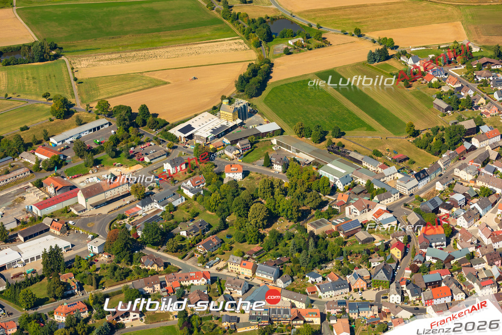 Luftaufnahme von Thiersheim Vs Google Maps- Die Luftaufnahme wurde 2025 vom UL-Flugzeug heraus erstellt ( keine Drohne ) - Hochauflösende Luftaufnahme - für professionelle Ausdrucke geeignet. Die Geschenkidee !Mit Lizenz und Bildrechte bestellbar