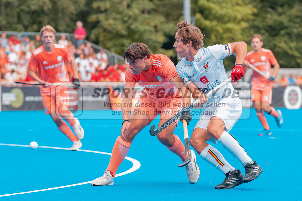 HK_20230715_102287 | Euro Hockey MU18 SF1 Belgium vs Netherlands  Championship Girls &amp; Boys am 15.7.2023 CHTC , Krefeld ,