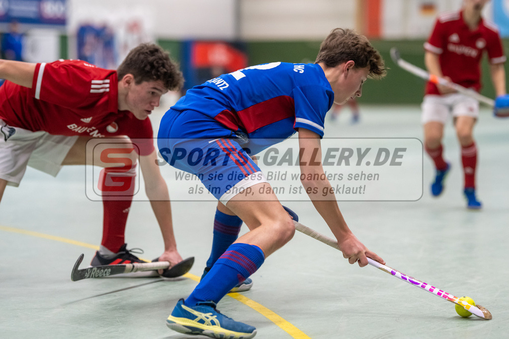 SFE_20230305_0059 | Deutsche Meisterschaft Männliche U16 Halle 2023 am 05.03.2023 in Köln (KTHC Stadion Rot-Weiss Köln Tennis and Hockey Club), Photo: Stephan Fehrmann 2022 (Sports-Gallery)