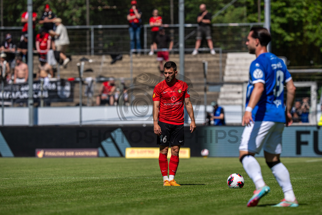 Stuttgarter Kickers vs. SG Sonnenhof Großaspach, Fussball, WFV-Pokal, Finale, 23.05.2026 | Marius Kunde (SG Sonnenhof Großaspach, #16),Stuttgarter Kickers vs. SG Sonnenhof Großaspach, Fussball, WFV-Pokal, Finale, 23.05.2026