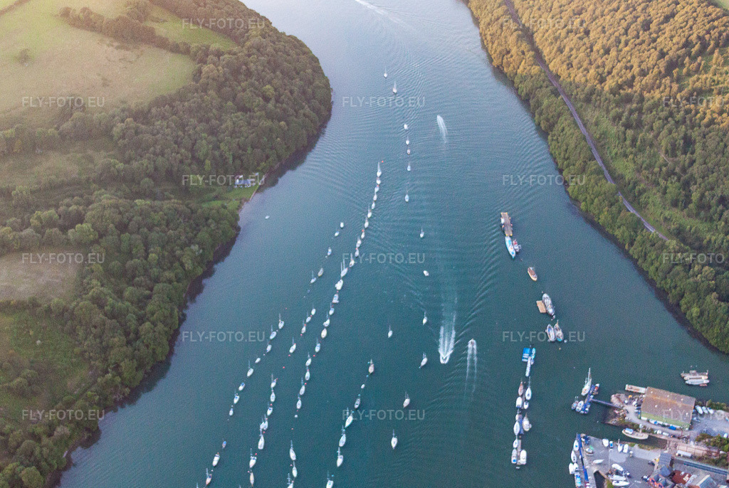 Vue aérienne: Vue de la ville à Sandquay dans le département Angleterre, Grande Bretagne. Photo: IMG_19850.jpg prise le 25/07/2009 par Werner Riehm/FLY-FOTO.eu – Résolution de l'original: 4052 x 2715 px