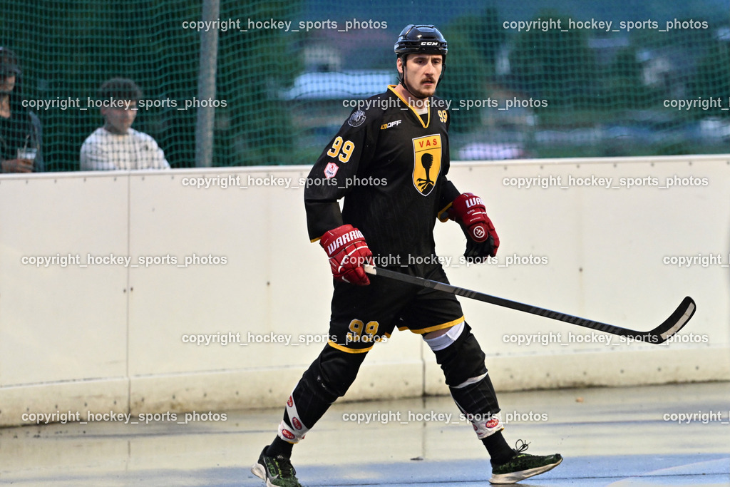 VAS Ballhockey Villach vs. ASKÖ Villach Ballhockey | #99 Alagic Adis, VAS Ballhockey Villach vs. ASKÖ Villach Ballhockey, VAS Ballhockey Villach vs. ASKÖ Villach Ballhockey am 28.05.2025 in Villach (Alpen Arena ), Austria, (Photo by Bernd Stefan)