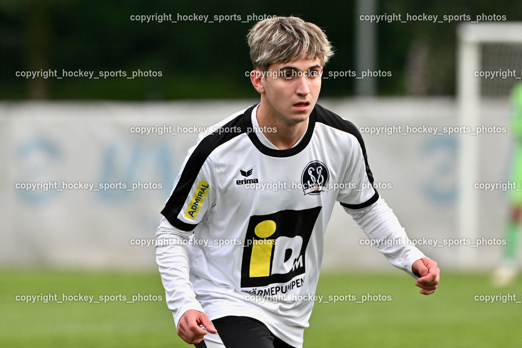 SAK vs. SV Spittal Drau 1921 | #26 Sebastian Ebner SV Spittal, SAK vs. SV Spittal Drau 1921, SAK vs. SV Spittal Drau 1921 am 23.05.2025 in Klagenfurt (Sportpark Welzenegg), Austria, (Photo by Bernd Stefan)