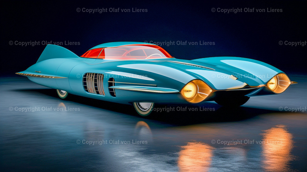 Concept Fahrzeuge 1960 | Fantasie Fahrzeuge Oldtimer