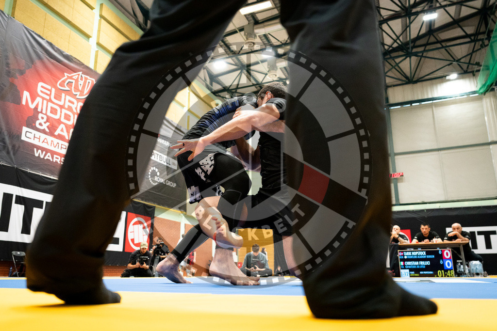 20250906PBB0560 | Fighters compete during the ADCC European Trials  competition in Warsaw, Poland, on September 6, 2025.