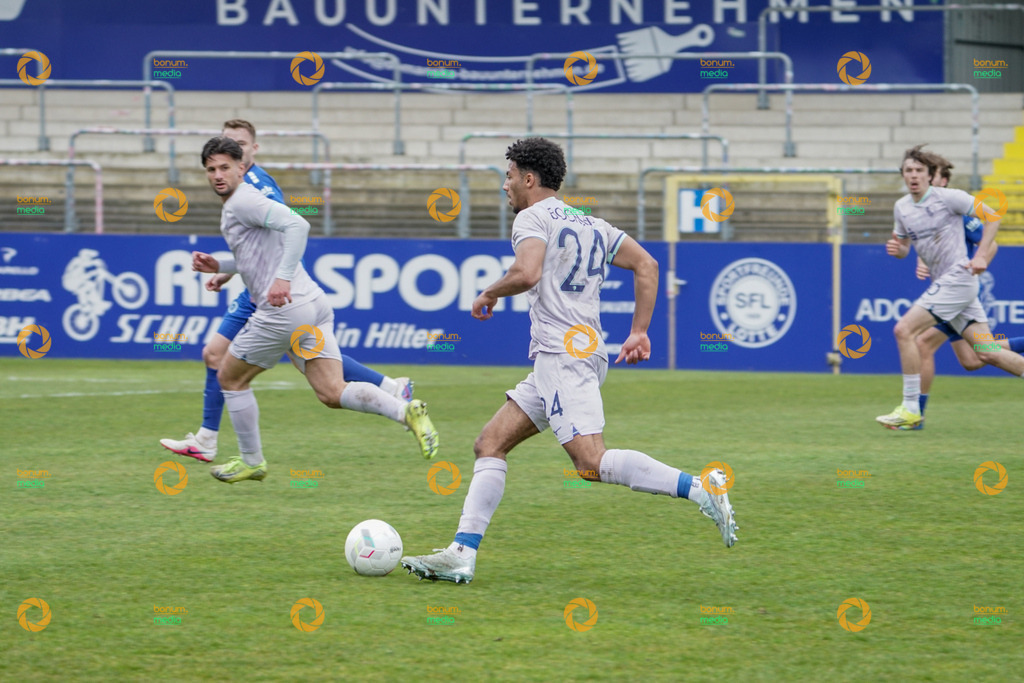 VfL Sportsfreunde Lotte vs. VfL Bochum II U23 - Regionalliga West - 28. Spieltag 2026 | Jonathan Akaegbobi, 24 - Realisiert mit Pictrs.com