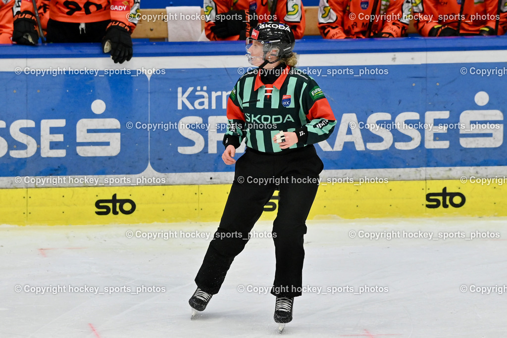 EC IDM WÄRMEPUMPEN VSV vs. MOSER MEDICAL GRAZ99ERS | KAINBERGER JULIA Referee, EC IDM WÄRMEPUMPEN VSV vs. MOSER MEDICAL GRAZ99ERS, EC IDM WÄRMEPUMPEN VSV vs. MOSER MEDICAL GRAZ99ERS am 17.03.2026 in Villach (Stadthalle Villach), Austria, (Photo by Bernd Stefan)