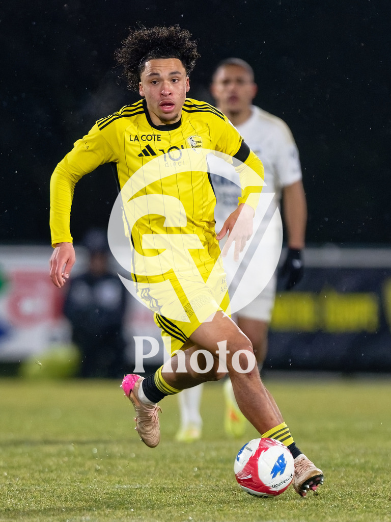 dieci Challenge League - FC Stade Nyonnais v Etoile Carouge FC |  during the dieci Challenge League match between FC Stade Nyonnais and Etoile Carouge FC at Centre sportif de Colovray in Nyon, Switzerland