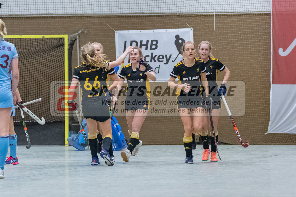 HK_20230226_104904 | Deutsche Meisterschaft WU16 Spiel 1. Halbfinale Havestehuder THC - UHC Hamburg am 26.2.2023 DSC 99, Düsseldorf ,