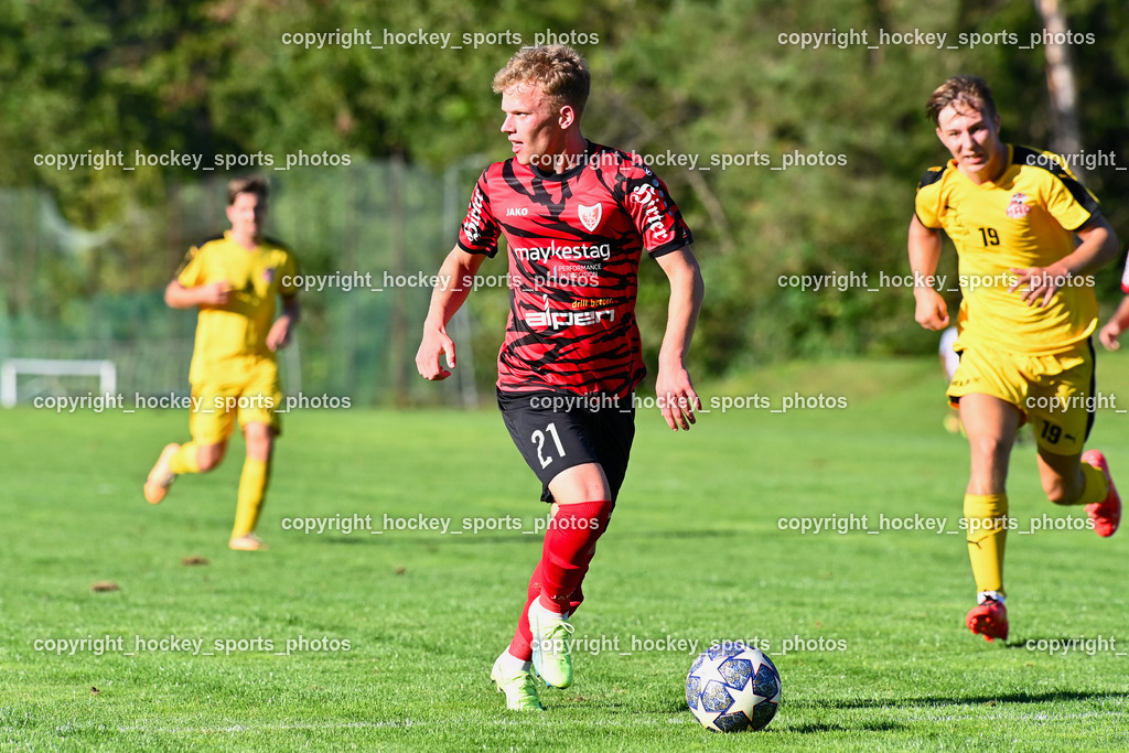 ATUS Ferlach vs.KAC 1909 16.9.2023 | #21 Marjan Ogris-Martic ATUS Ferlach, Kärntnerliga, ATUS Ferlach - KAC 1909 am 16.09.2023 in Ferlach (Sportplatz ATUS Ferlach), Austria, (Photo by Bernd Stefan)