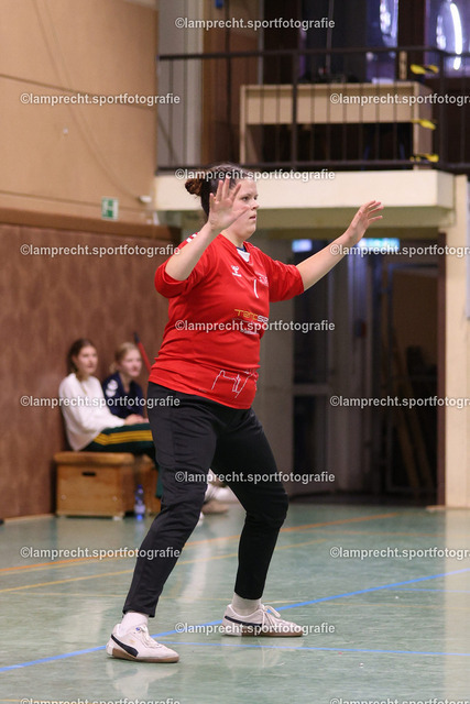 Handball I Juniorinnen I Saison 2026-2027 I Oberliga Schleswig-Holstein I 3. Spieltag I HSG Kalkberg 06 - TSV Bargteheide 128 | Leonie Annalena Wall (1, HSG Kalkberg 06) - Realisiert mit Pictrs.com