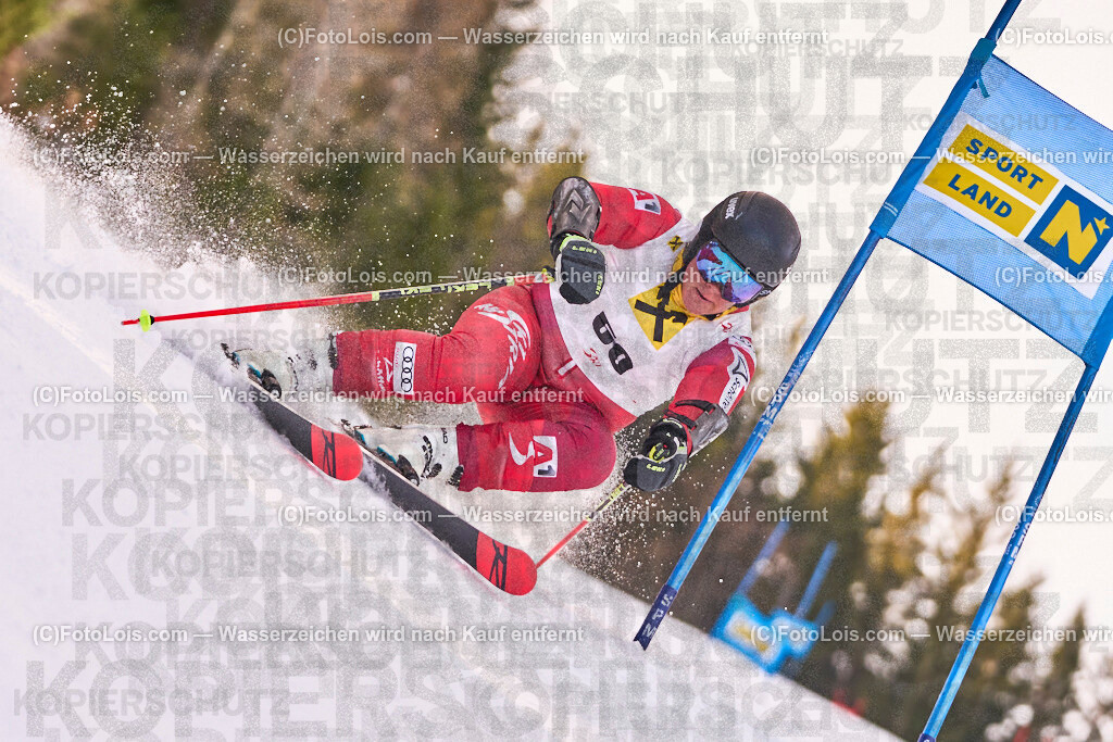 ALP0867_MastersCup-RTL-II_LKHF_Esletzbichler Elfriede | NÖ Raiffeisen MastersCup, Jugend - Damen - Herren, Riesentorlauf-Rennen 2 auf der Fuchswaldpiste in Lackenhof am Ötscher, durchführender Verein: Schiklub Lackenhof, So 9. Februar 2025.