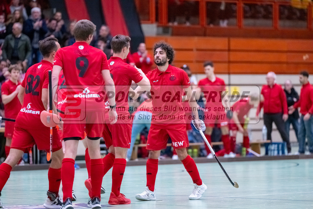 HK_20241220_100532 | 1. Bundesliga Halle Herren Crefelder HTC - Gladbacher HTC am 20.12.2024 Halle Glockenpitz, Krefeld ,
