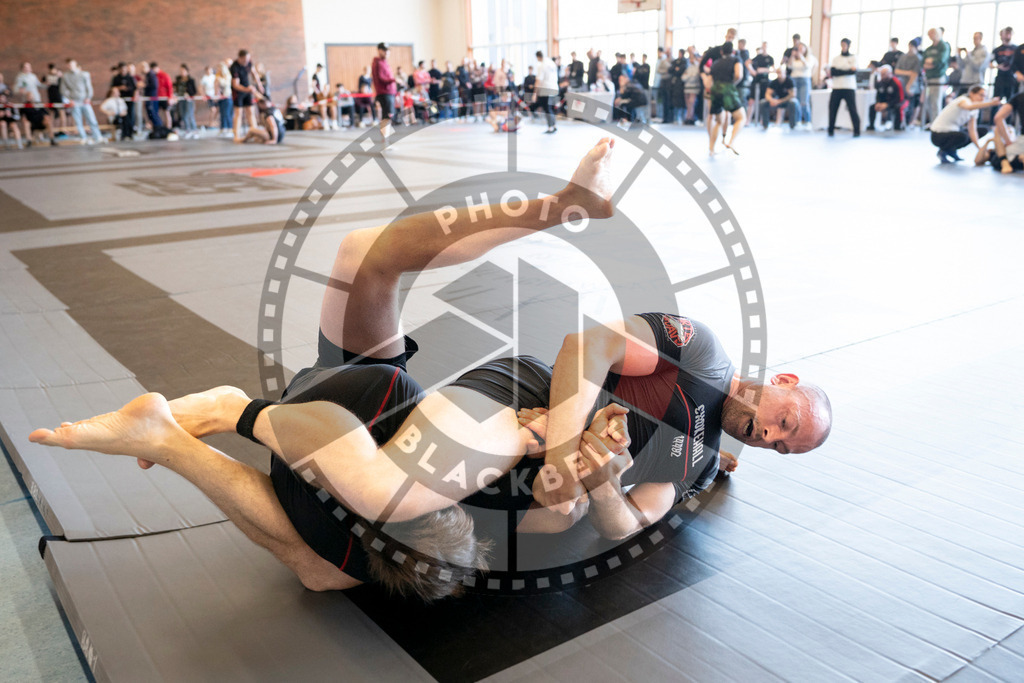 20240309PBB5204 | Fighters compete during the International Luta Livre (ILLCS) Spring Championship in Hannover, Germany, on March 9, 2024.