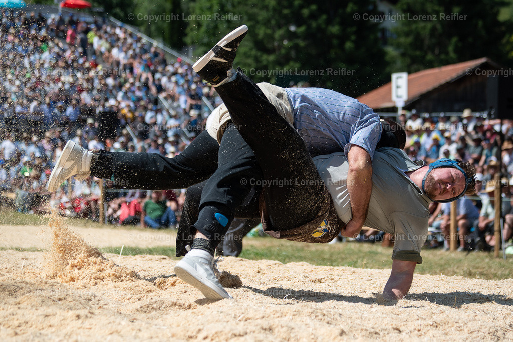 Schwingen -  Schwarzseeschwinget 2025 | Schwarzsee, 22.6.25, Schwingen - Schwarzseeschwinget.