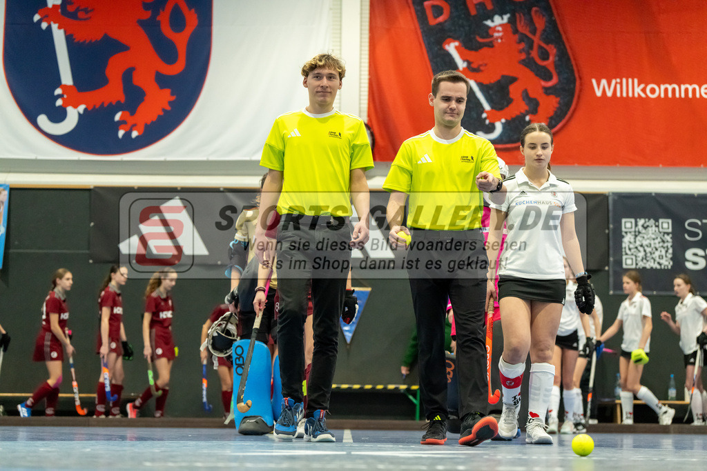 HK_20250223_102944 | Deutsche Meisterschaft wU14 Spiel um Platz 3  am 23.2.2025 Düsseldorfer HC, Düsseldorf