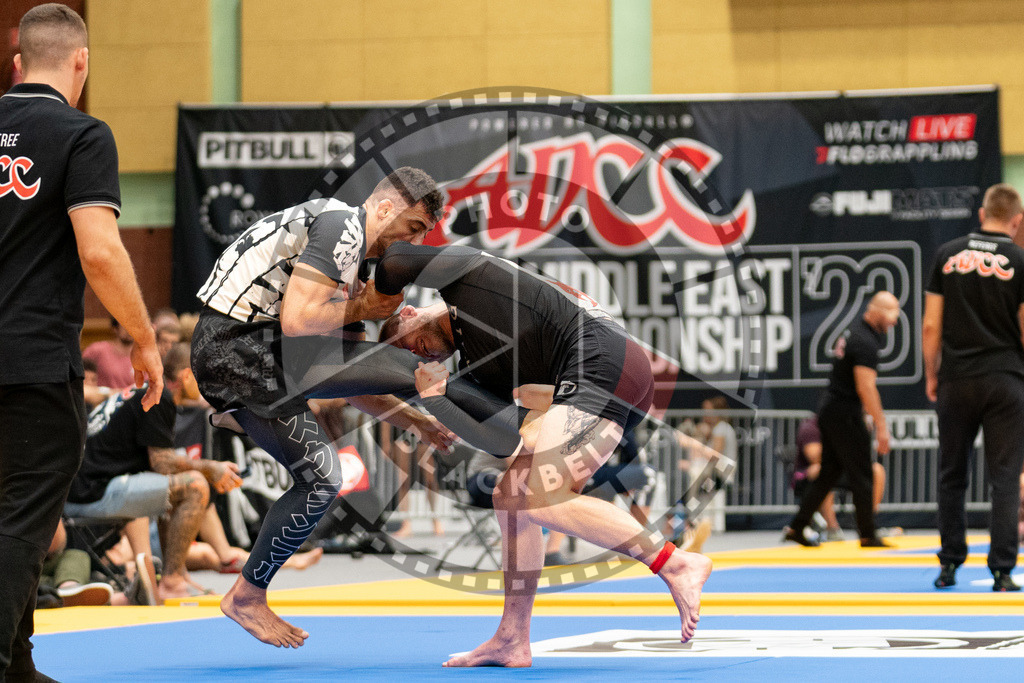 20230916PBB4768 | Fighters compete during the grappling tournement ADCC Trials (European, Middle East and African Championship) in Warsaw, Poland, on September 16, 2023.
