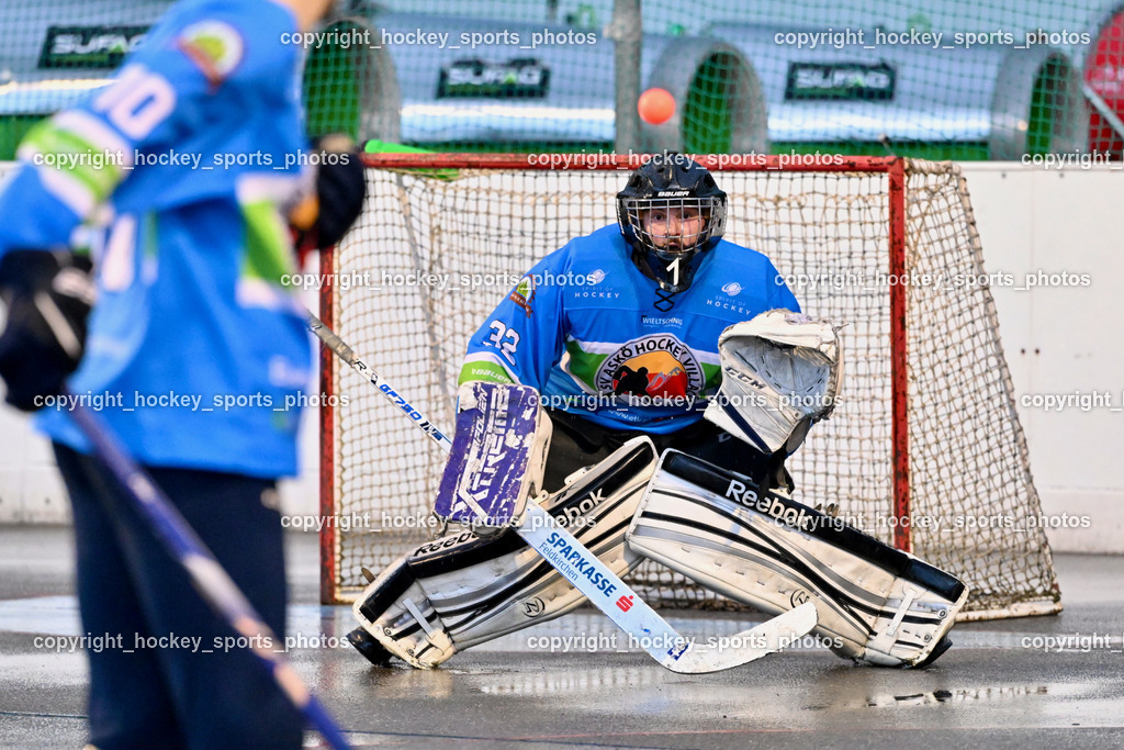 VAS Ballhockey Villach vs. ASKÖ Villach Ballhockey | #32 Baumann Rene, VAS Ballhockey Villach vs. ASKÖ Villach Ballhockey, VAS Ballhockey Villach vs. ASKÖ Villach Ballhockey am 28.05.2025 in Villach (Alpen Arena ), Austria, (Photo by Bernd Stefan)