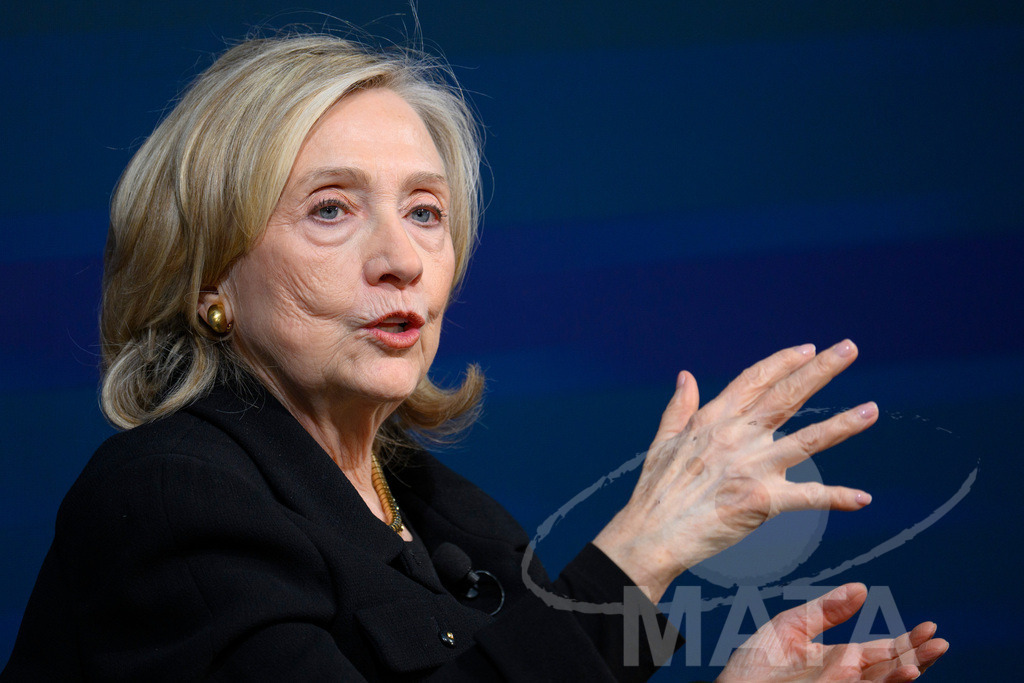 _DWA4083 | Die US-Politikerin Hillary Clinton auf der Veranstaltung Bridging Scholarship and Statecraft im Rahmen der Münchner Sicherheitskonferenz 2026. München, 13.02.2026 Bayern Deutschland  - Realisiert mit Pictrs.com