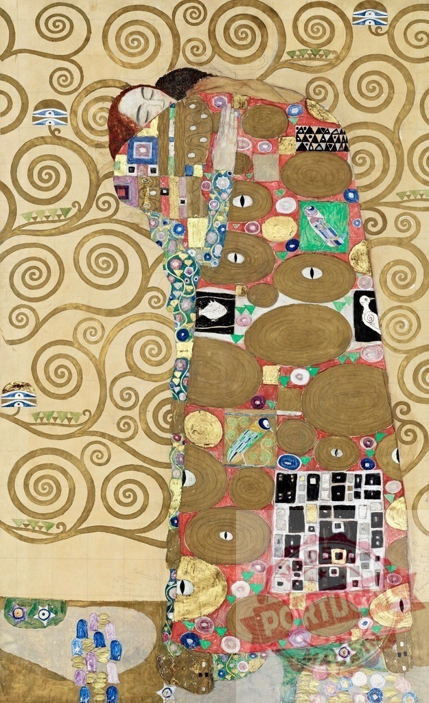 Gustav Klimt's Fulfillment (1910–1911) famous painting. Original from Wikimedia Commons. Digitally enhanced by rawpixel. | Gustav Klimt's Fulfillment (1910–1911) famous painting. Original from Wikimedia Commons. Digitally enhanced by rawpixel. - Realisiert mit Pictrs.com