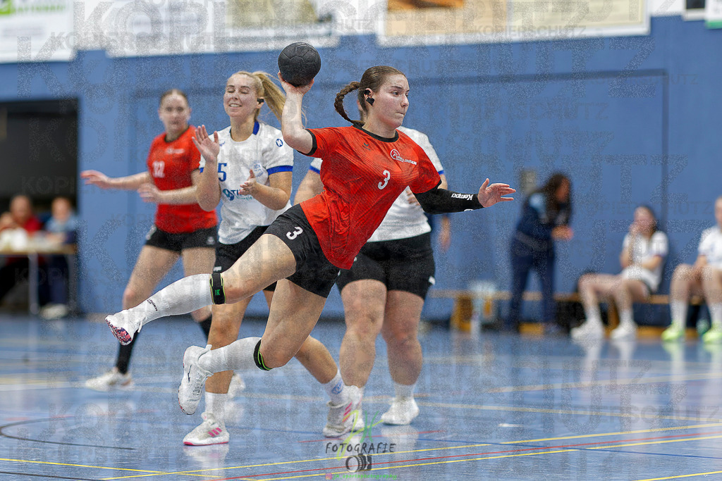 Frauen 2. Bezirksklasse; SG Rechtenbach - HSG Linden II | Frauen 2. Bezirksklasse; SG Rechtenbach - HSG Linden II am 16.11.2025 in Rechtenbach (Sporthalle Rechtenbach)Photo © 2025 - Jörg Heinrich - Realisiert mit Pictrs.com