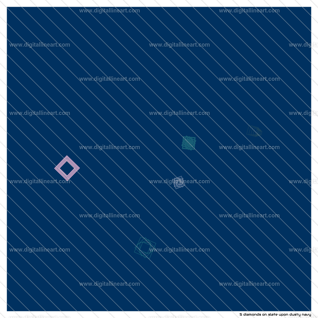 5-diamonds-slate-upon-dusty-navy | digitallineart - Realisiert mit Pictrs.com