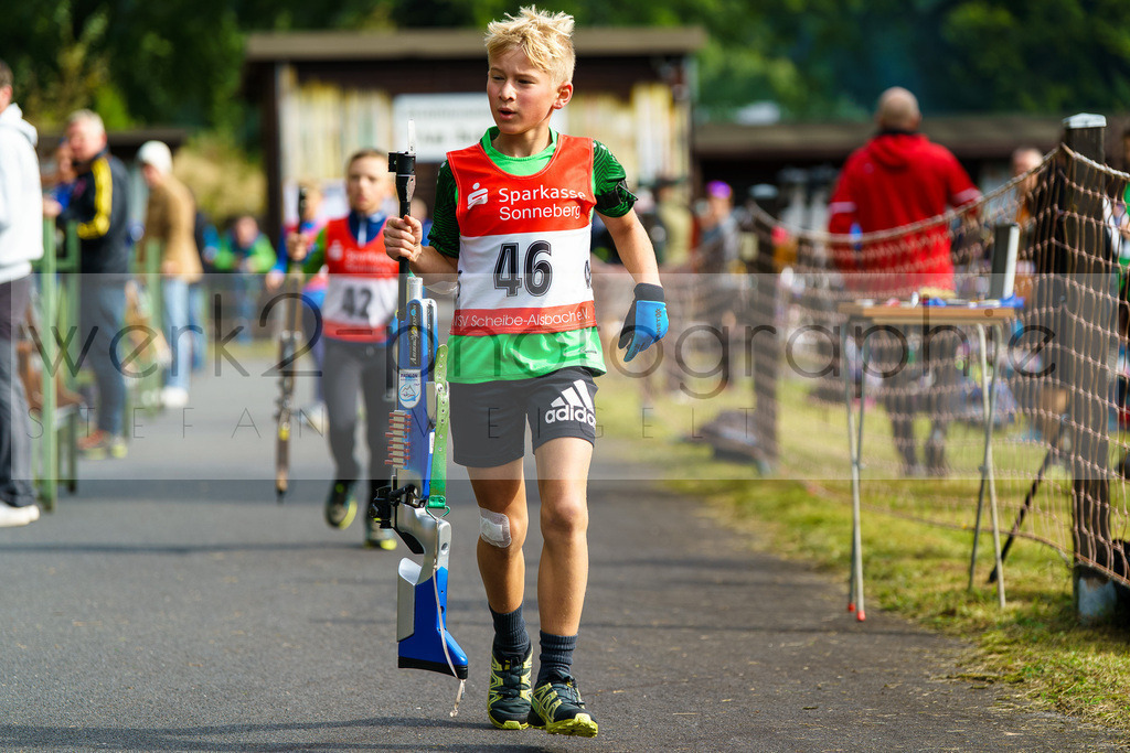 Komplex Cross Scheibe-Alsbach | Biathlonanlage "Am Rußtiegel" Scheibe-Alsbach am 7. September 2025