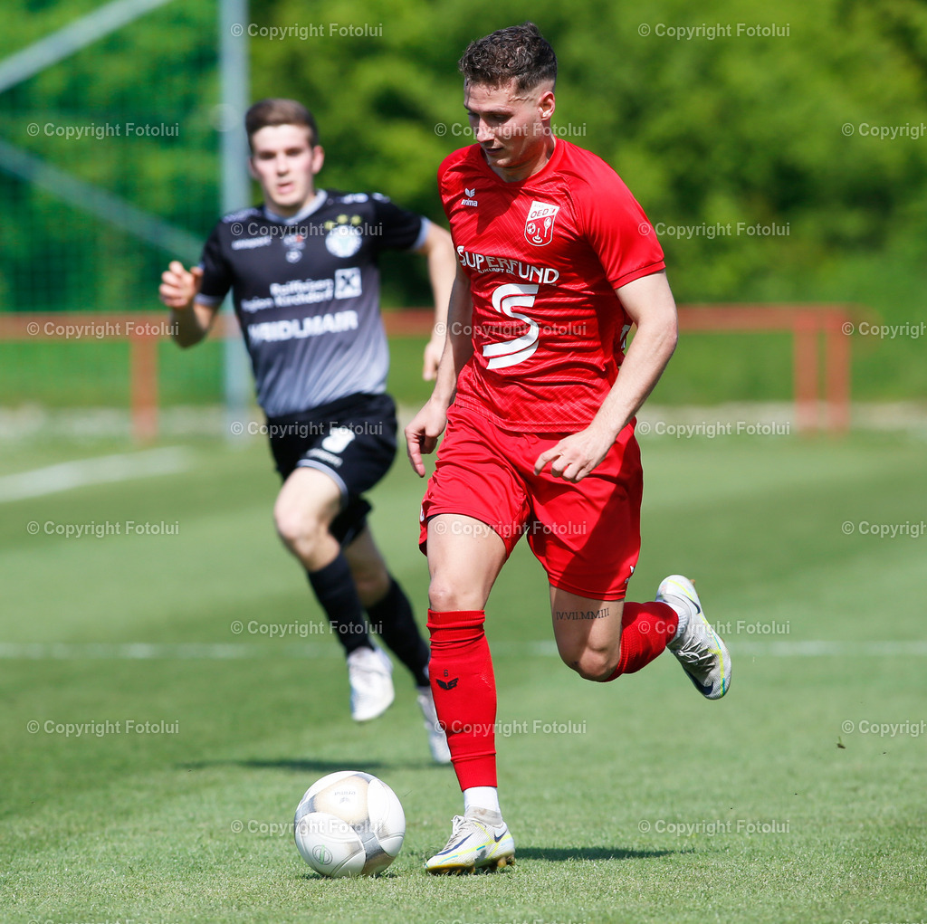 A_LUI_130523_21 | SPORT,FUSSBALL, LT1 OOE LIGA ASKOE OEDT-SV GW MICHELDORF 13.05.2023 IM BILD: MARCO WEBER  (OEDT) UND (MICHELDORF) FOTO:FOTOLUI