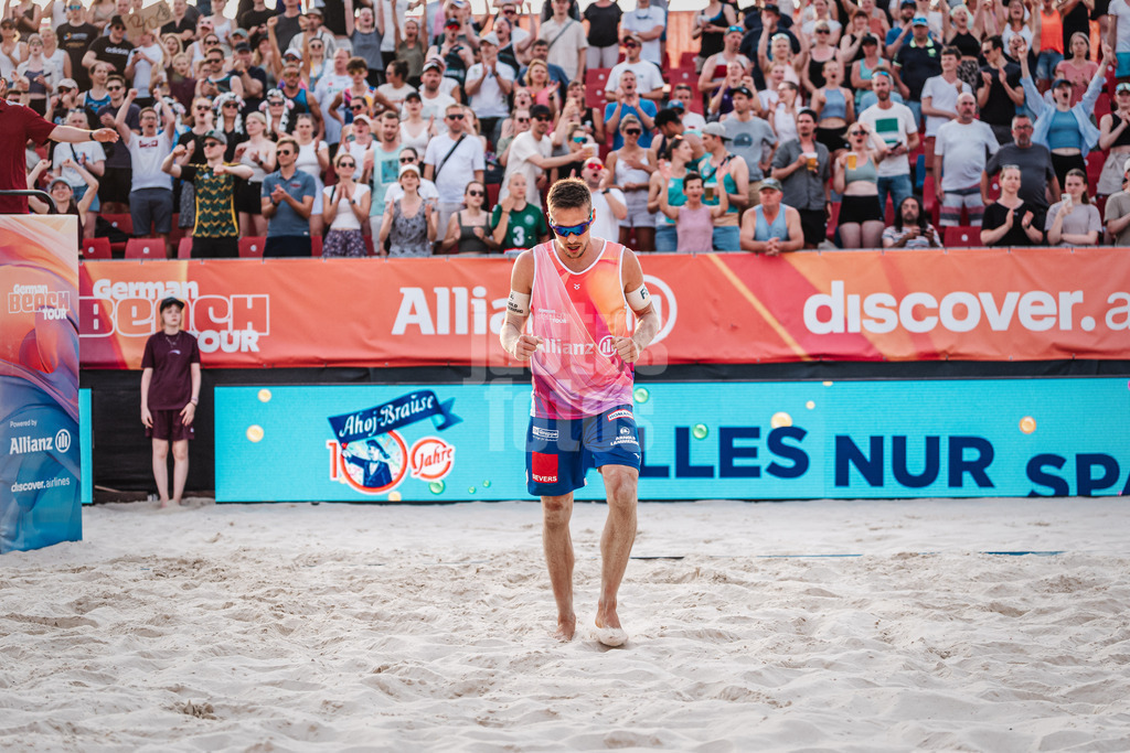 Beachvolleyball | Männer | Allianz German Beach Tour 2025 | Tourstop Bremen | 14.06.2025 | David Poniewaz